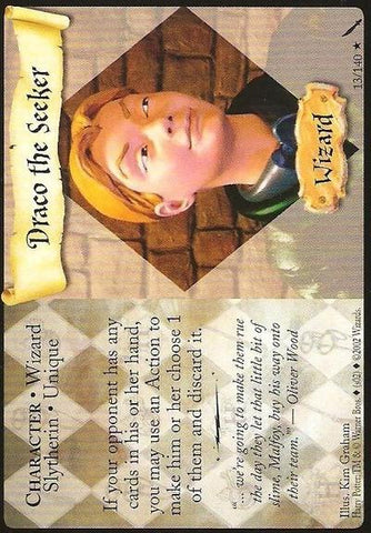 Harry Potter TCG | Draco the Seeker - Chamber of Secrets #13/140 | The Nerd Merchant