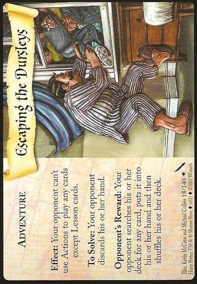 Harry Potter TCG | Escaping the Dursleys - Chamber of Secrets #18/140 | The Nerd Merchant