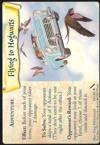 Harry Potter TCG | Flying to Hogwarts - Chamber of Secrets #24/140 | The Nerd Merchant