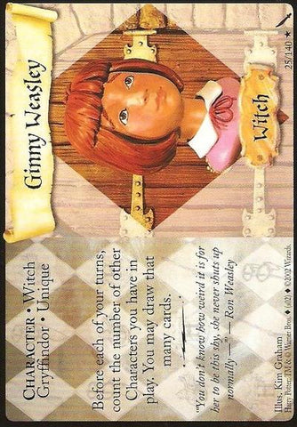 Harry Potter TCG | Ginny Weasley - Chamber of Secrets #25/140 | The Nerd Merchant