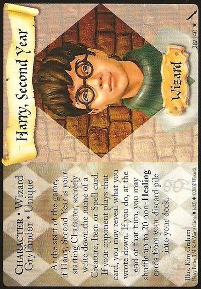 Harry Potter TCG | Harry, Second Year - Chamber of Secrets #28/140 | The Nerd Merchant