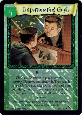 Harry Potter TCG | Impersonating Goyle (Foil) - Chamber of Secrets #30/140 | The Nerd Merchant