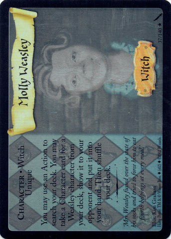 Harry Potter TCG | Molly Weasley (Holo) - Chamber of Secrets #37/140 | The Nerd Merchant