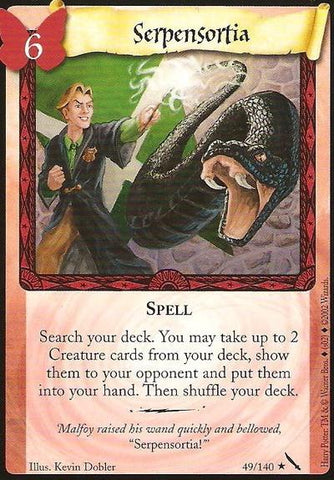 Harry Potter TCG | Serpensortia - Chamber of Secrets #49/140 | The Nerd Merchant