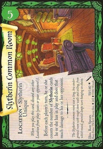 Harry Potter TCG | Slytherin Common Room - Chamber of Secrets #50/140 | The Nerd Merchant
