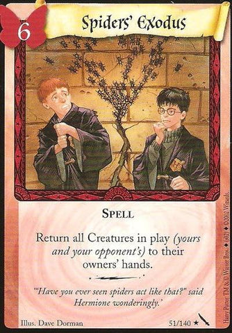 Harry Potter TCG | Spider's Exodus - Chamber of Secrets #51/140 | The Nerd Merchant