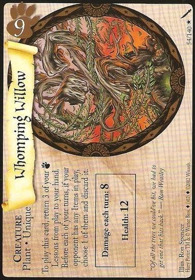 Harry Potter TCG | Whomping Willow - Chamber of Secrets #54/140 | The Nerd Merchant