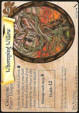 Harry Potter TCG | Whomping Willow - Chamber of Secrets #54/140 | The Nerd Merchant