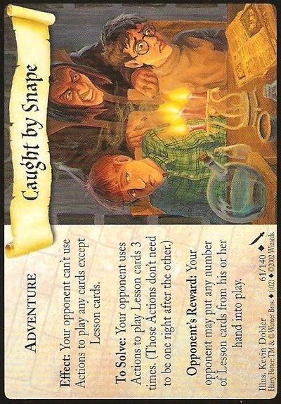 Harry Potter TCG | Caught by Snape - Chamber of Secrets #61/140 | The Nerd Merchant