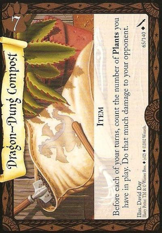 Harry Potter TCG | Dragon-Dung Compost - Chamber of Secrets #65/140 | The Nerd Merchant