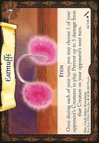 Harry Potter TCG | Earmuffs - Chamber of Secrets #66/140 | The Nerd Merchant