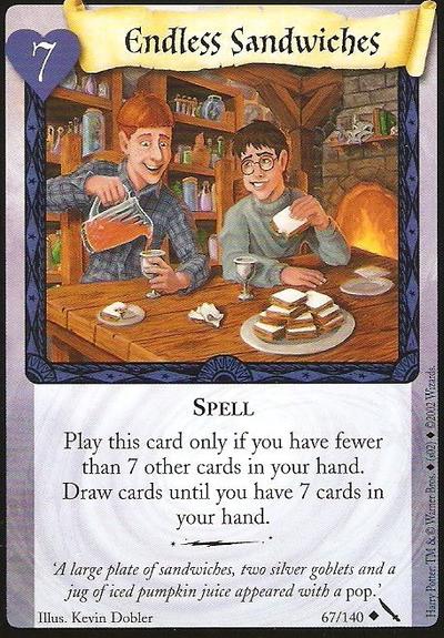 Harry Potter TCG | Endless Sandwiches - Chamber of Secrets #67/140 | The Nerd Merchant