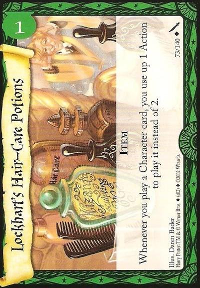 Harry Potter TCG | Lockhart's Hair-Care Potions - Chamber of Secrets #73/140 | The Nerd Merchant