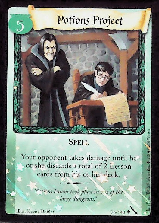 Harry Potter TCG | Potions Project (Foil) - Chamber of Secrets #76/140 | The Nerd Merchant