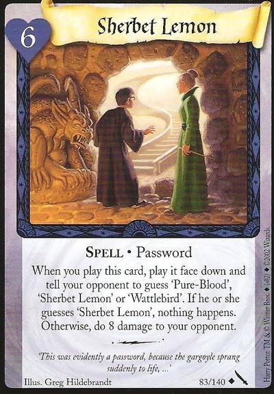 Harry Potter TCG | Sherbert Lemon - Chamber of Secrets #83/140 | The Nerd Merchant