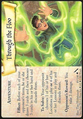 Harry Potter TCG | Through the Floo - Chamber of Secrets #85/140 | The Nerd Merchant