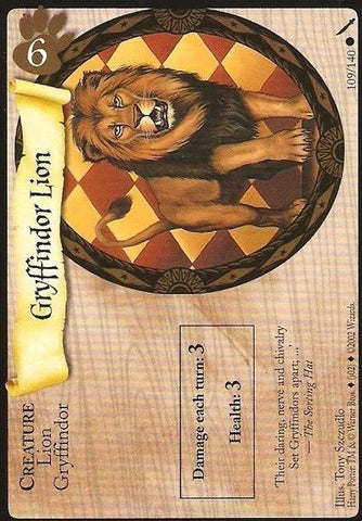 Harry Potter TCG | Gryffindor Lion - Chamber of Secrets #109/140 | The Nerd Merchant