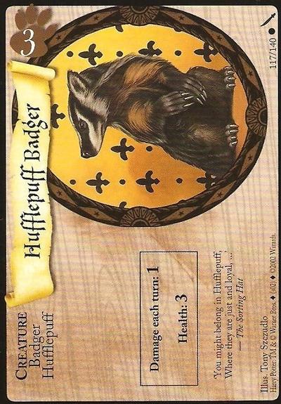 Harry Potter TCG | Hufflepuff Badger - Chamber of Secrets #117/140 | The Nerd Merchant