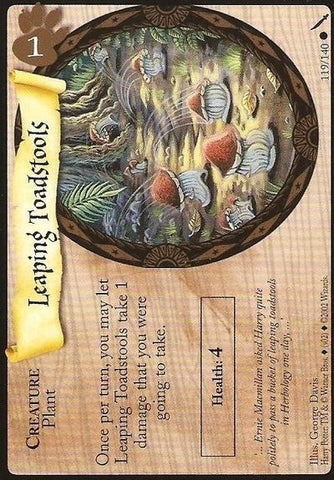 Harry Potter TCG | Leaping Toadstools - Chamber of Secrets #119/140 | The Nerd Merchant