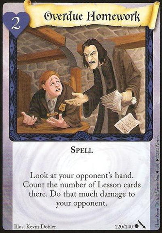 Harry Potter TCG | Overdue Homework - Chamber of Secrets #120/140 | The Nerd Merchant