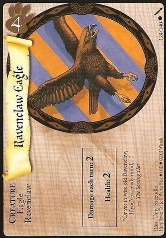 Harry Potter TCG | Ravenclaw Eagle - Chamber of Secrets #124/140 | The Nerd Merchant