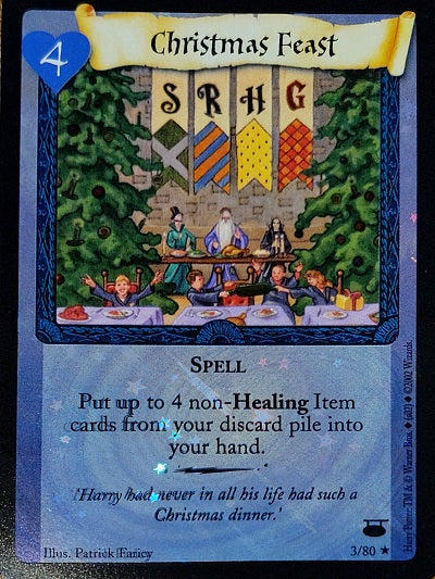 Harry Potter TCG | Christmas Feast (Foil) - Diagon Alley #3/80 | The Nerd Merchant