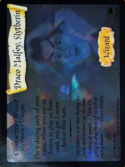 Harry Potter TCG | Draco Malfoy, Slytherin (Holo) - Diagon Alley #5/80 | The Nerd Merchant
