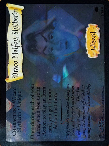 Harry Potter TCG | Draco Malfoy, Slytherin (Holo) - Diagon Alley #5/80 | The Nerd Merchant