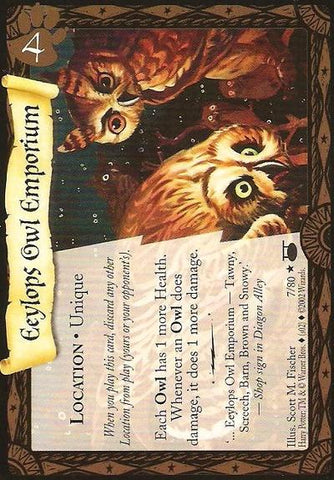 Harry Potter TCG | Eeylops Owl Emporium - Diagon Alley #7/80 | The Nerd Merchant