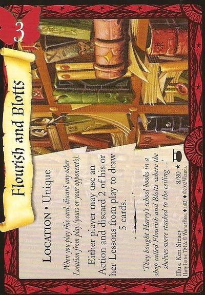 Harry Potter TCG | Flourish and Blotts - Diagon Alley #8/80 | The Nerd Merchant