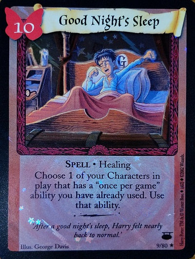 Harry Potter TCG | Good Night's Sleep (Foil) - Diagon Alley #9/80 | The Nerd Merchant