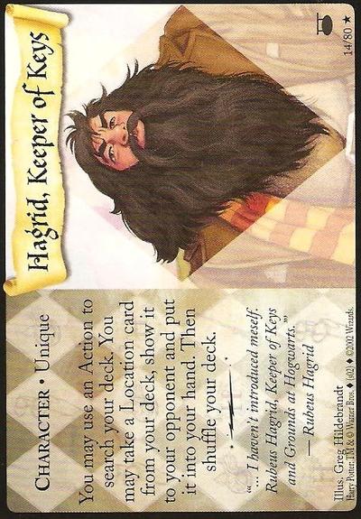 Harry Potter TCG | Hagrid, Keeper of Keys - Diagon Alley #14/80 | The Nerd Merchant