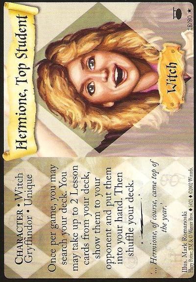 Harry Potter TCG | Hermione, Top Student - Diagon Alley #18/80 | The Nerd Merchant