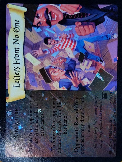 Harry Potter TCG | Letters From No One (Foil) - Diagon Alley #20/80 | The Nerd Merchant
