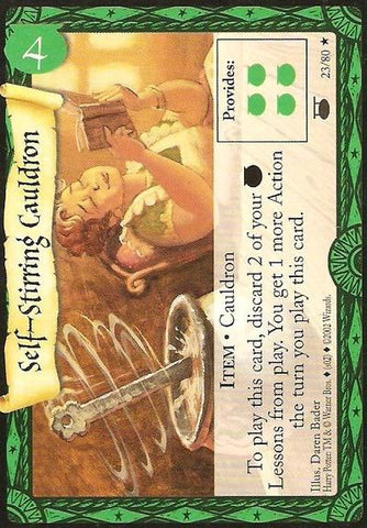 Harry Potter TCG | Self-Stirring Cauldron - Diagon Alley #23/80 | The Nerd Merchant