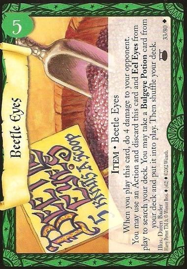 Harry Potter TCG | Beetle Eyes - Diagon Alley #33/80 | The Nerd Merchant