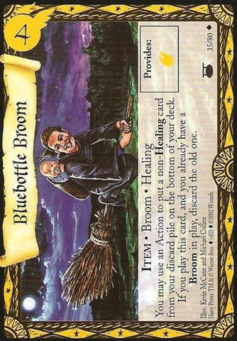 Harry Potter TCG | Bluebottle Broom - Diagon Alley #35/80 | The Nerd Merchant