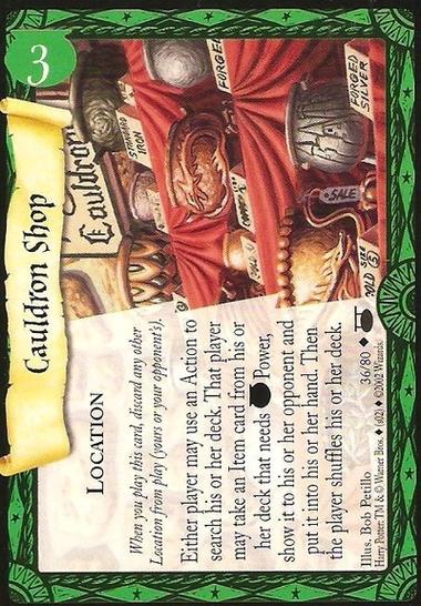 Harry Potter TCG | Cauldron Shop - Diagon Alley #36/80 | The Nerd Merchant