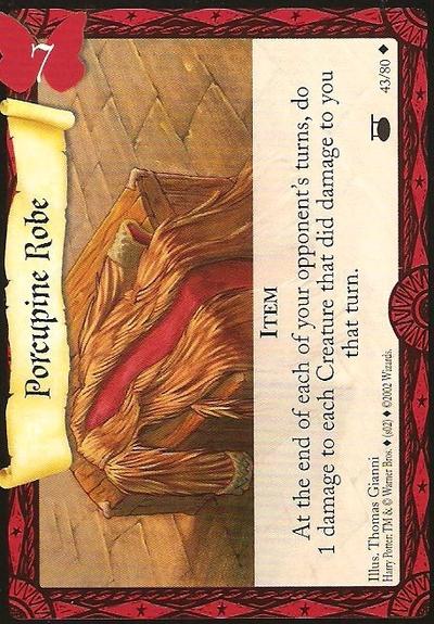 Harry Potter TCG | Porcupine Robe - Diagon Alley #43/80 | The Nerd Merchant