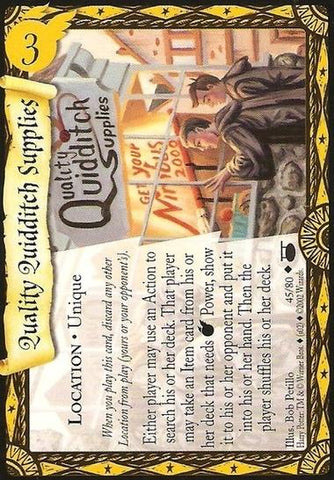 Harry Potter TCG | Quality Quidditch Supplies - Diagon Alley #45/80 | The Nerd Merchant