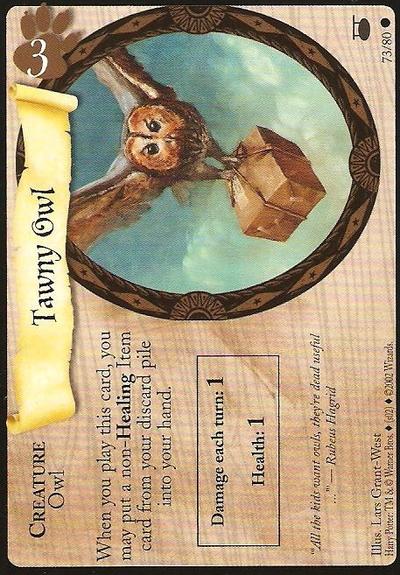 Harry Potter TCG | Tawny Owl - Diagon Alley #73/80 | The Nerd Merchant