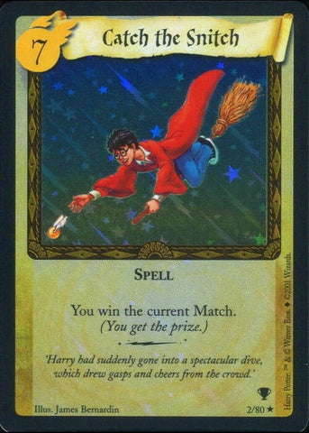 Harry Potter TCG | Catch the Snitch (Foil) - Quidditch Cup #2/80 | The Nerd Merchant