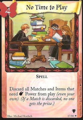 Harry Potter TCG | No Time to Play - Quidditch Cup #17/80 | The Nerd Merchant