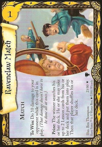 Harry Potter TCG | Ravenclaw Match - Quidditch Cup #23/80 | The Nerd Merchant