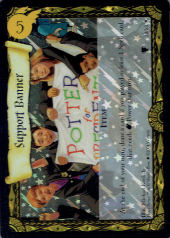 Harry Potter TCG | Support Banner (Foil) - Quidditch Cup #28/80 | The Nerd Merchant