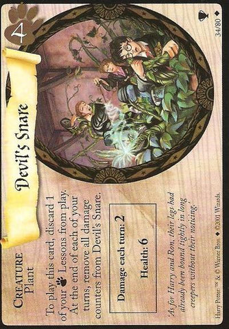 Harry Potter TCG | Devil's Snare - Quidditch Cup #34/80 | The Nerd Merchant