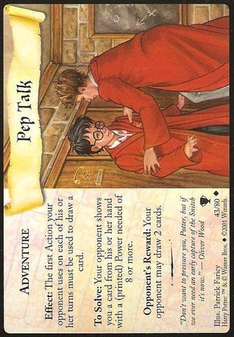 Harry Potter TCG | Pep Talk - Quidditch Cup #43/80 | The Nerd Merchant