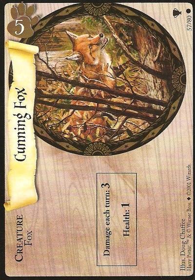 Harry Potter TCG | Cunning Fox - Quidditch Cup #57/80 | The Nerd Merchant