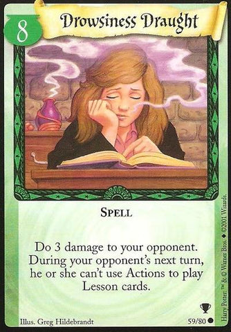 Harry Potter TCG | Drowsiness Draught - Quidditch Cup #59/80 | The Nerd Merchant