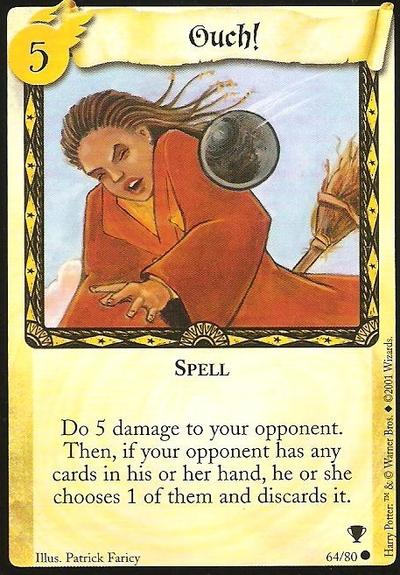 Harry Potter TCG | Ouch! - Quidditch Cup #64/80 | The Nerd Merchant